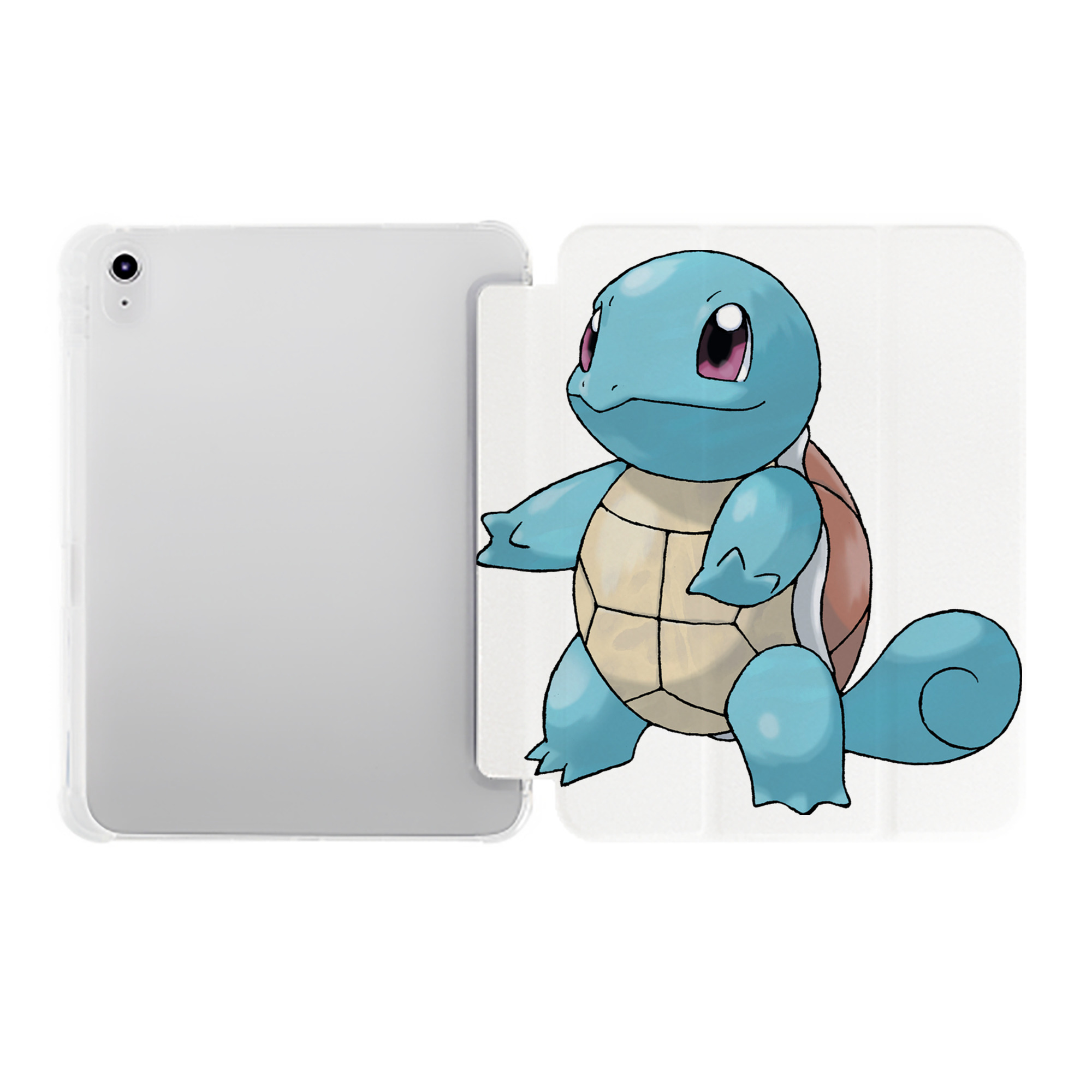 （画像用） ポケットモンスター Pokémon IPad ケース ペン収納付き 三つ折りスタンド PUレザー×シリコン 対応機種9.5/10.5/10.9インチ
